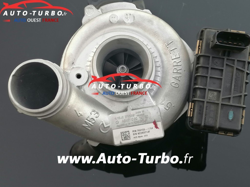 Turbo Mercedes-PKW VITO II (W639) 120 CDI 200 cv  765155-5007S 765155-5004S 765155-0007 765155-0004 757608-0001 743507-0009 6420904980 6420903080 6420901480 6420905980