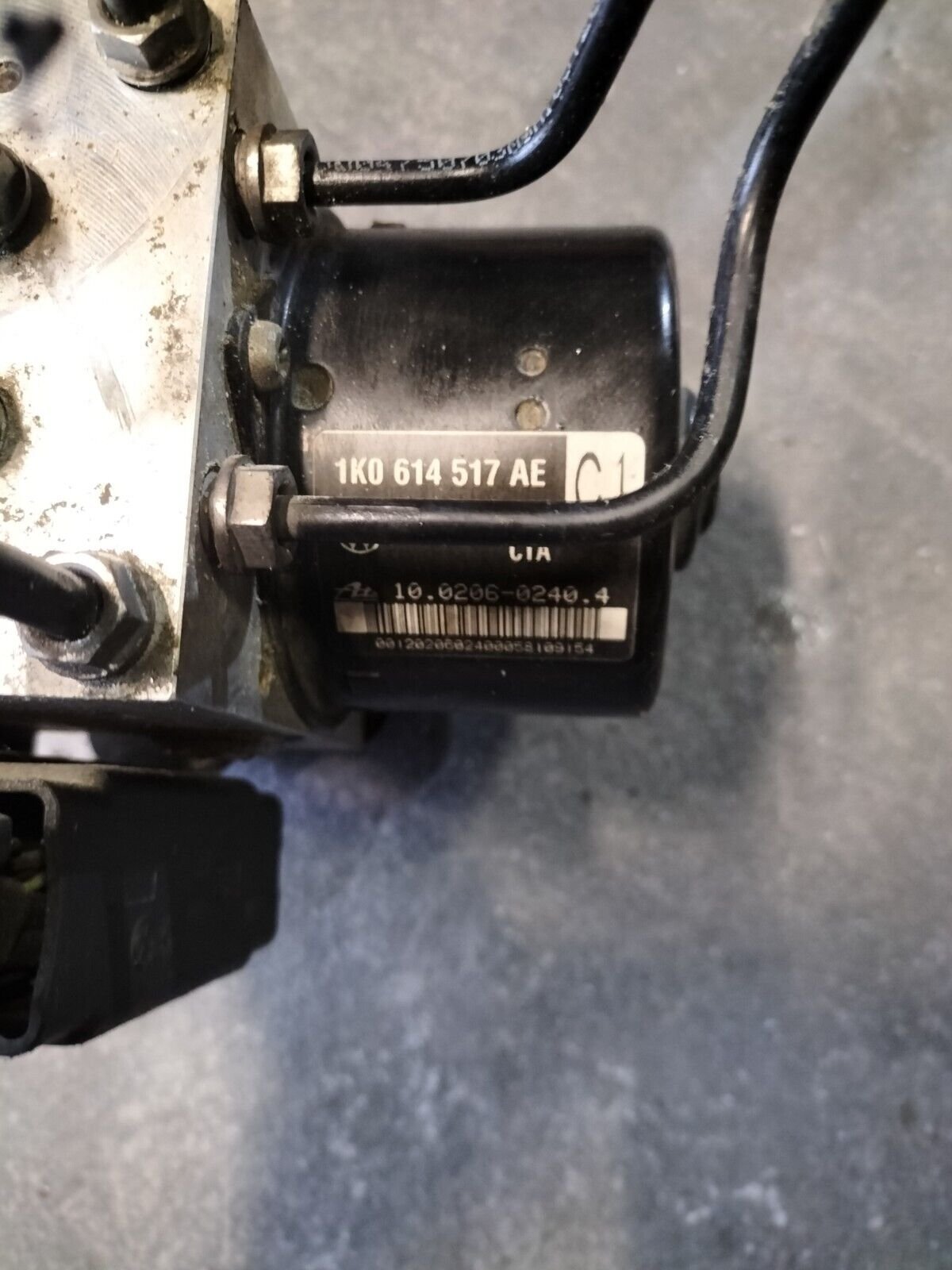 BLOCK ABSVW AUDI SEAT SKODA 2L TDI 140 CH ATE 100960-03593, 1K0614517 AE