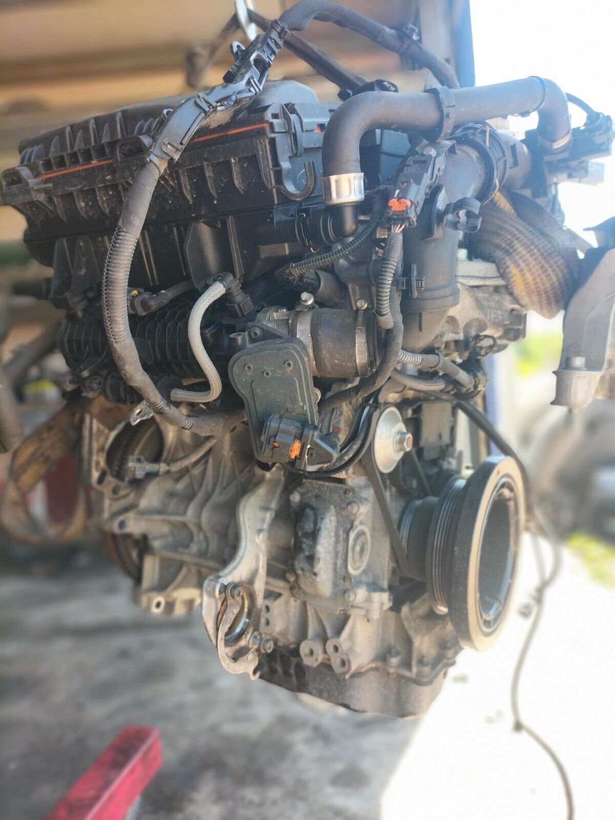 MOTEUR COMPLET  1.2 eTHP 110 CH PURTECH  EB2DT/HNZ, EB2DTM/HNV, HNP 9676012010