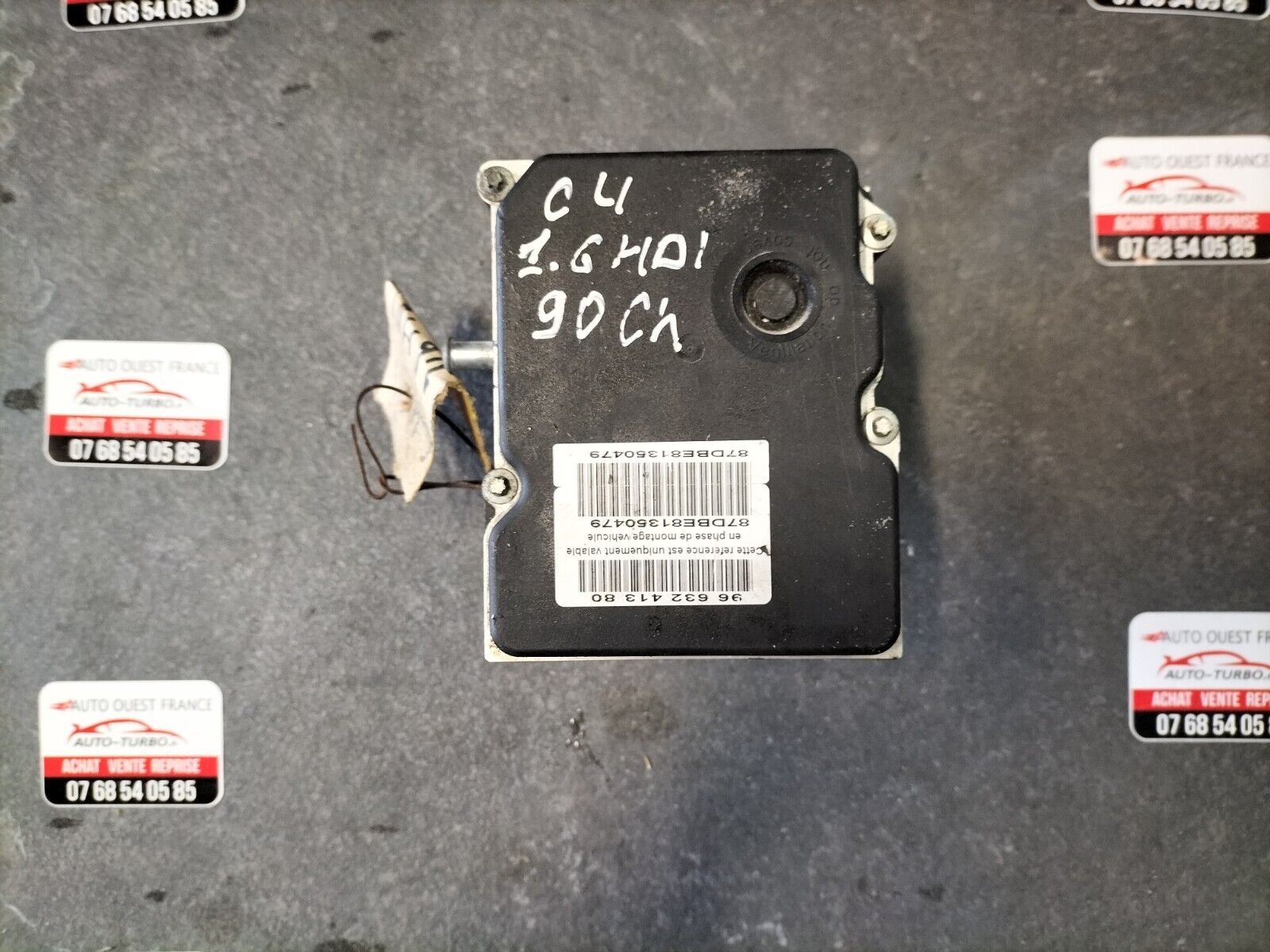 BLOCK ABS CITROEN C4 1.6 HDI BOSCH 0265235235, 9661887180