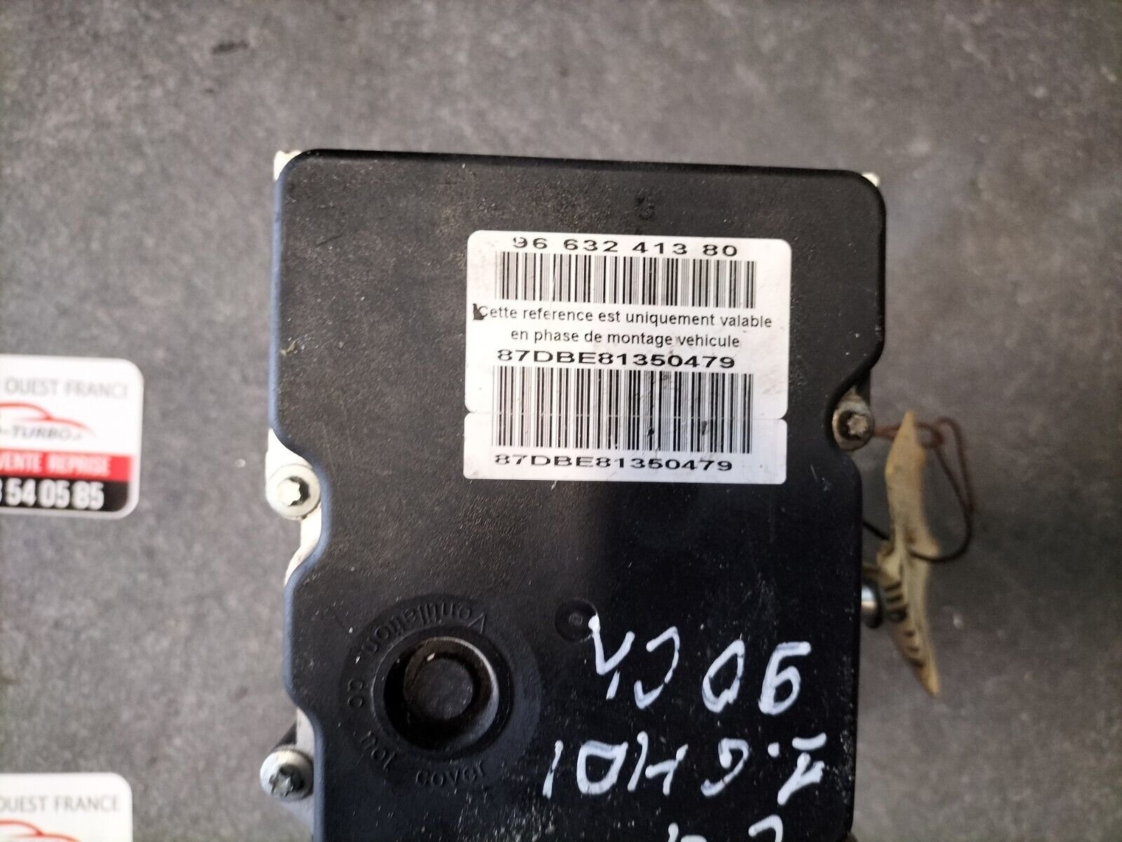 BLOCK ABS CITROEN C4 1.6 HDI BOSCH 0265235235, 9661887180
