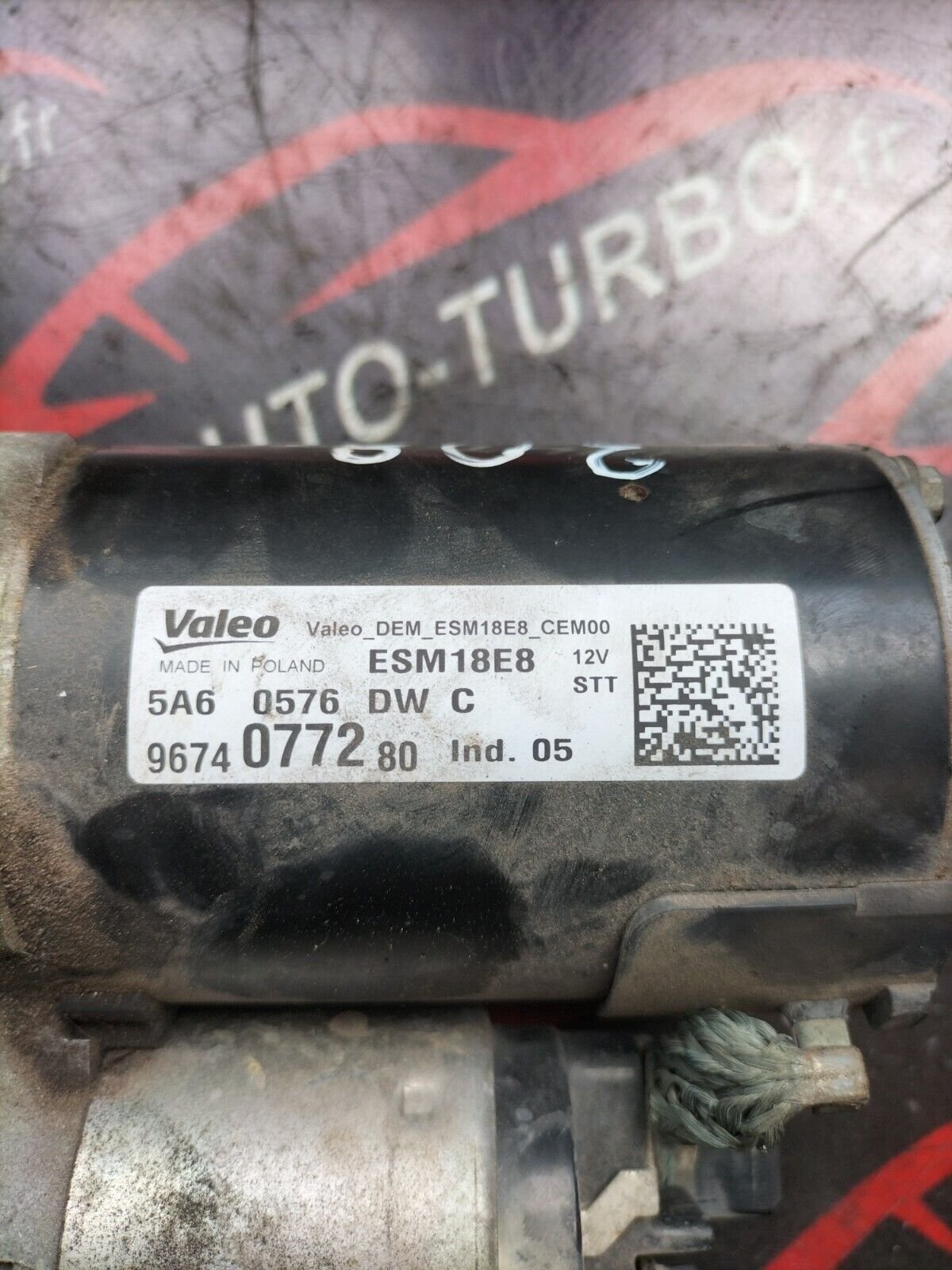 DEMARREUR PEUGEOT  308 II 1.2 eTHP PURTECH 9674077280 , ESM18E8