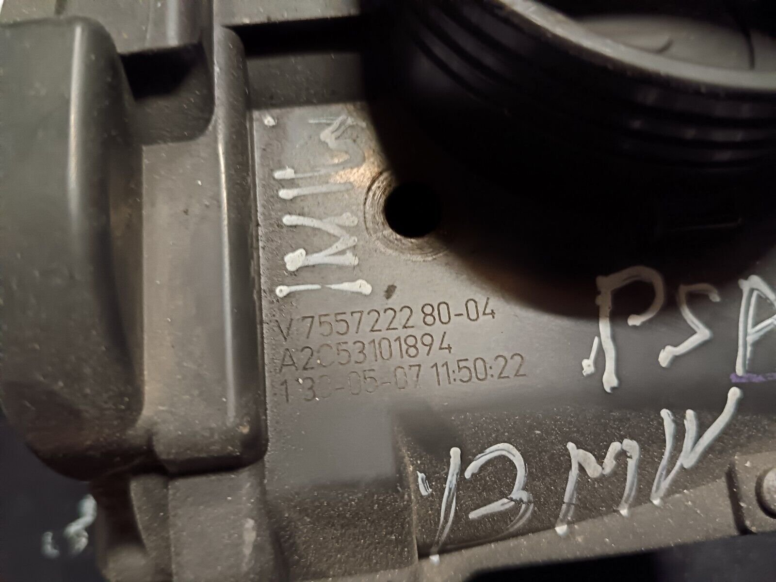 BOITIER DE PAPILLON PSA MINI BMW REFERENCE: A2C53101894