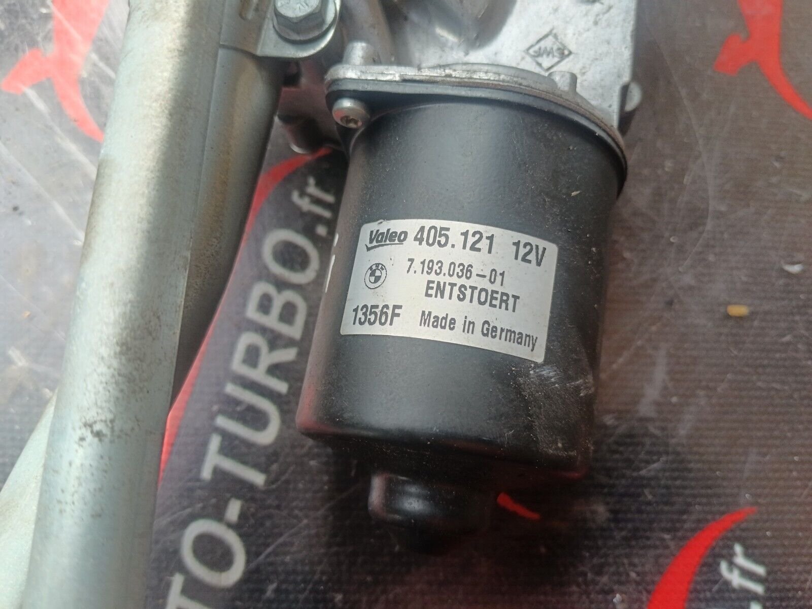 MECHANISME ESSUIE-GLACE AVANT BMW SERIE 1 E87 120i 150CH REFERENCE: 7193036