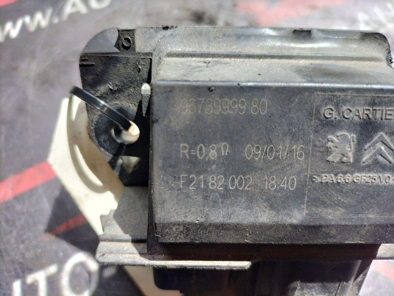 RESISTANCE  DE VENTILATEUR RADIATEUR PEUGEOT  308 II 1.2 eTHP  9673999980