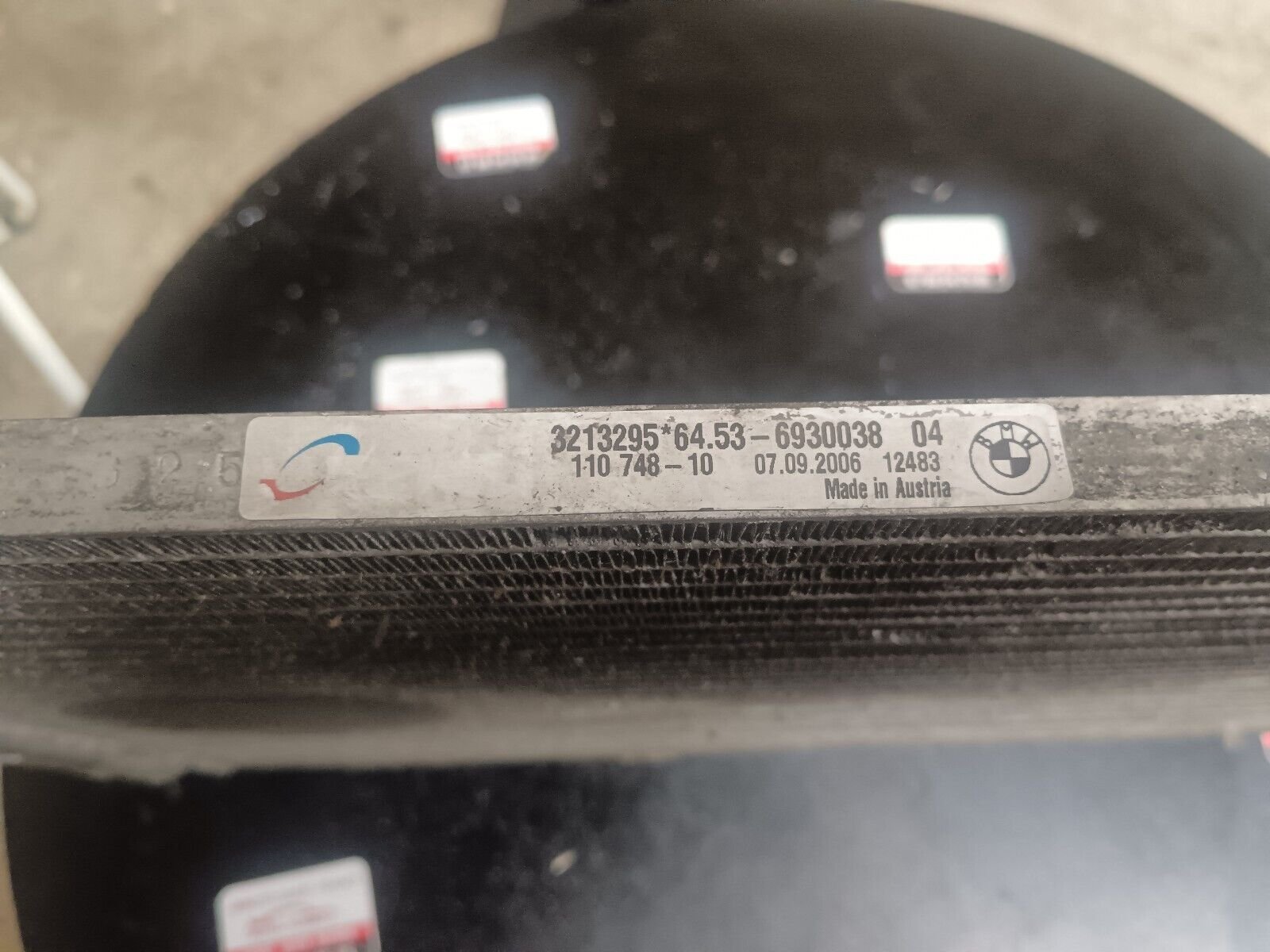 RADIATEUR CLIMATISATION BMW SERIE 1 120i 150CH REFERENCE: 6930038