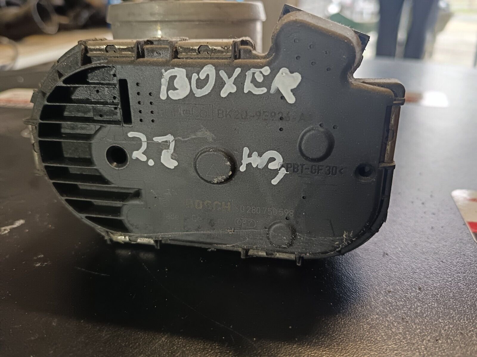 BOITIER DE PAPILLON BOXER JUMPER TRANSIT 2.2HDI REFERENCE: BK2Q9E926AC