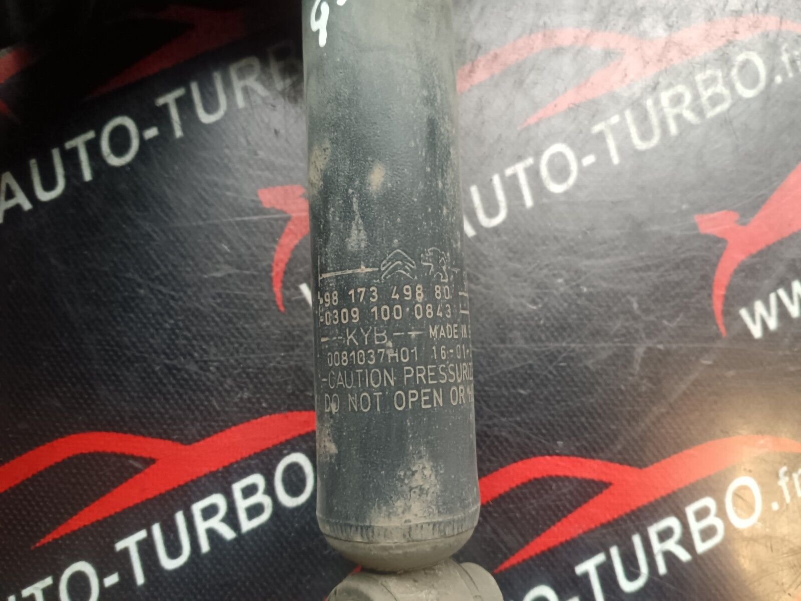 AMORTISSEUR ARRIERE GAUCHE PEUGEOT 308II REFERENCE: 9817349880