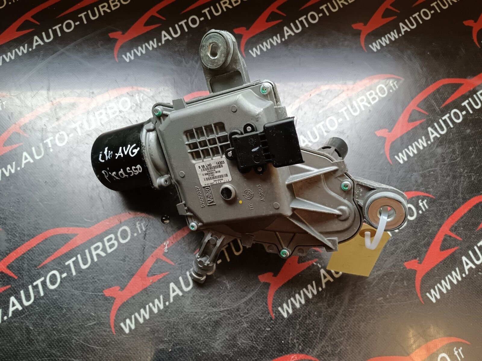 MOTEUR ESSUIE GLACE AVANT GAUCHE C4 PICASSO REFERENCE: 9654063180