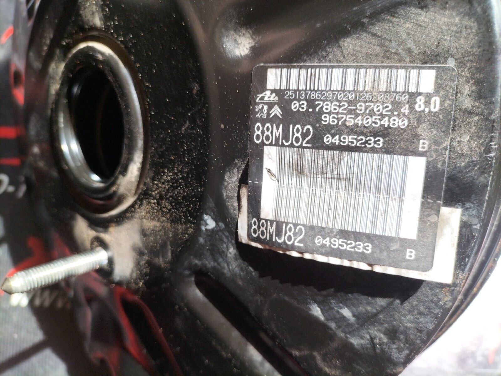 MASTERVAC FREINAGE PEUGEOT  308 II 03.7862-9702.4, 9675405480