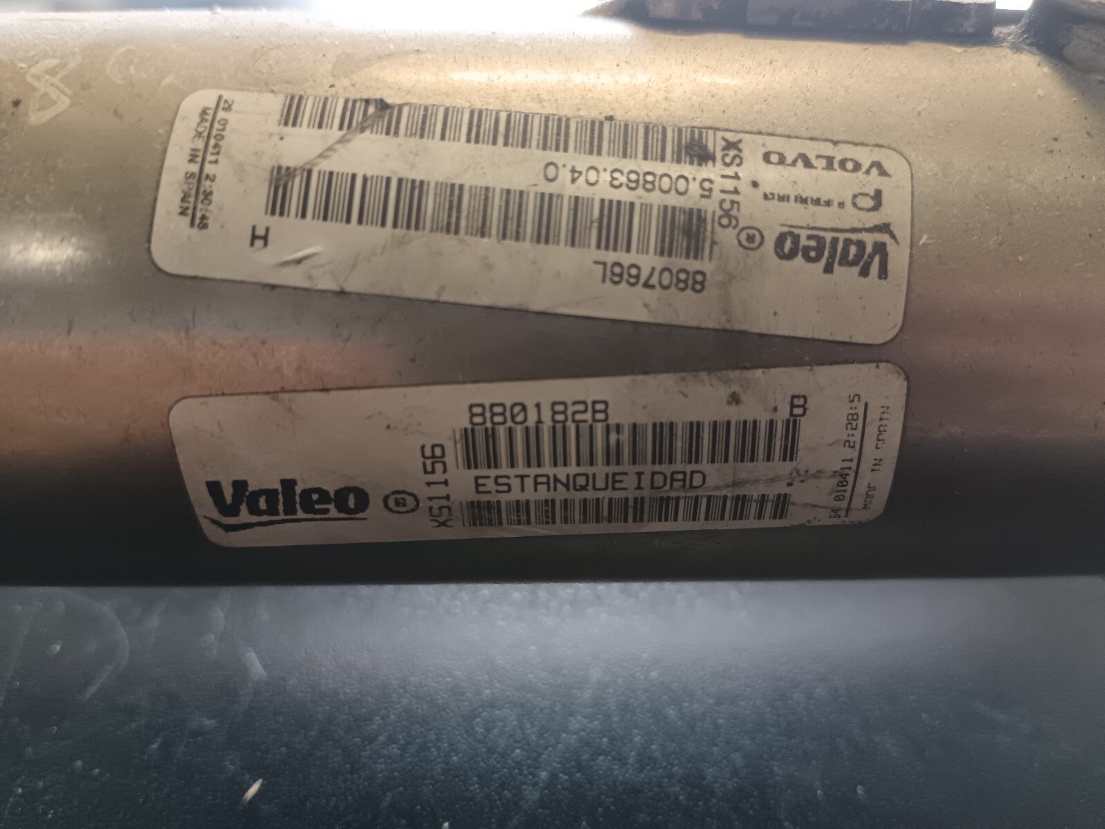 VANNE EGR VOLVO XC 90 2.5D 184CH REFERENCE: 8801828