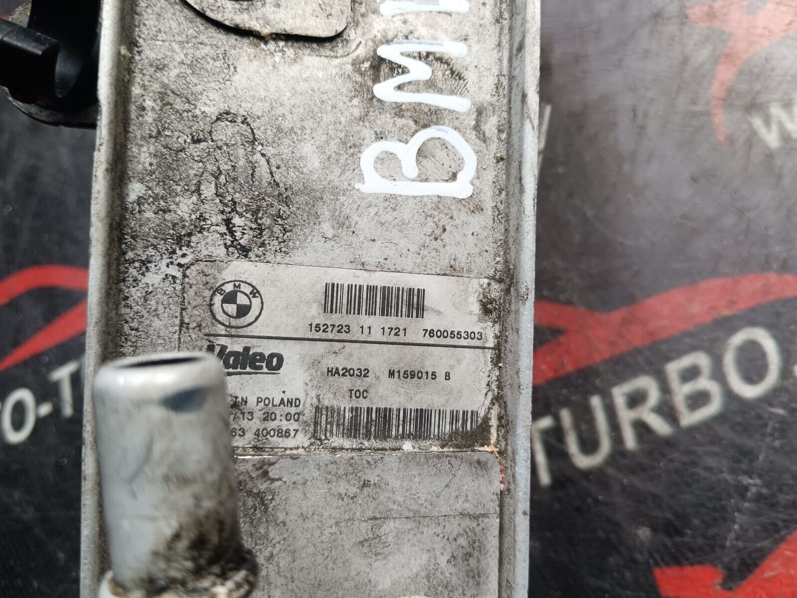 REFROIDISSEUR D'HUILE DE BOITE DE VITESSE BMW 328i GT F34 REFERENCE: 760055303