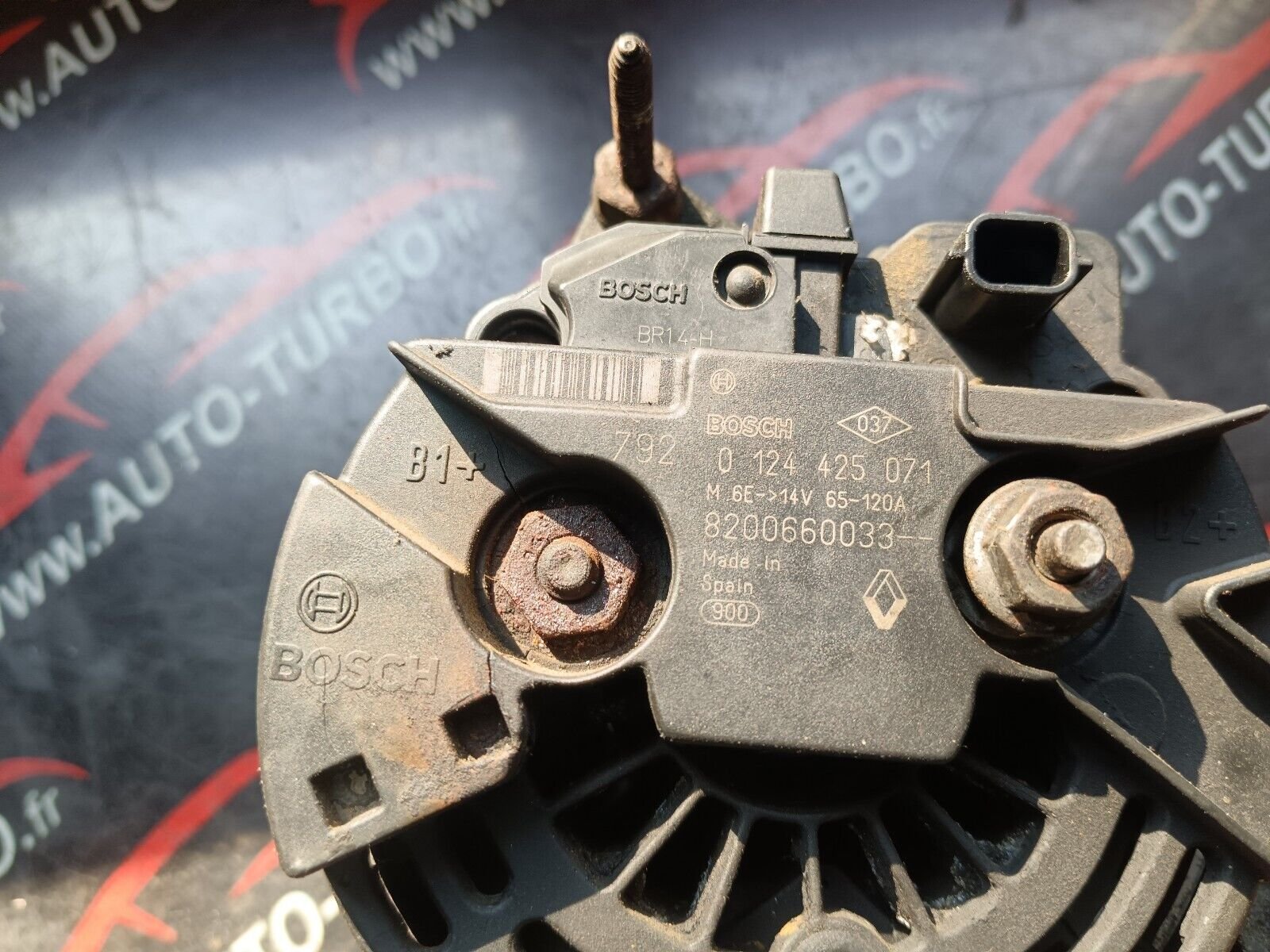 ALTERNATEUR RENAULT CLIO 3 1.5DCI 86CH REFERENCE: 8200660033