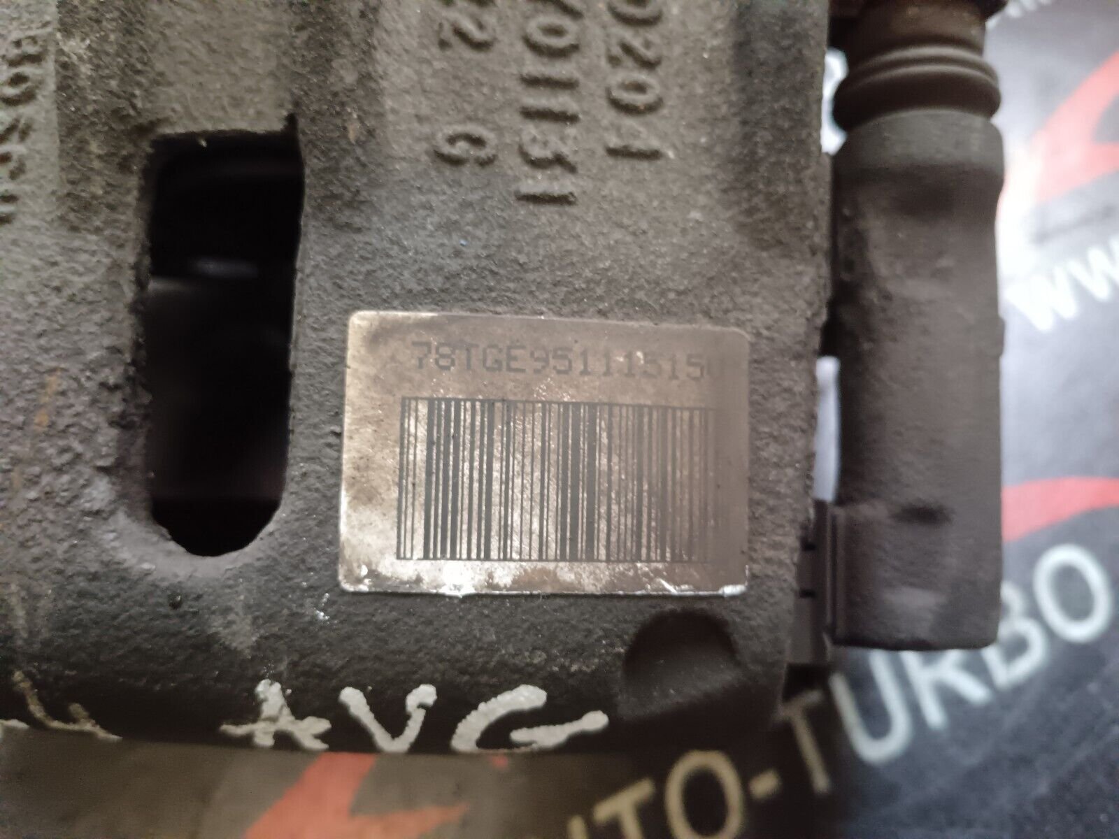 ETRIER DE FREIN AVANT GAUCHE CITROEN C4 1.6VT COUPE REFERENCE: 78TGE951115150