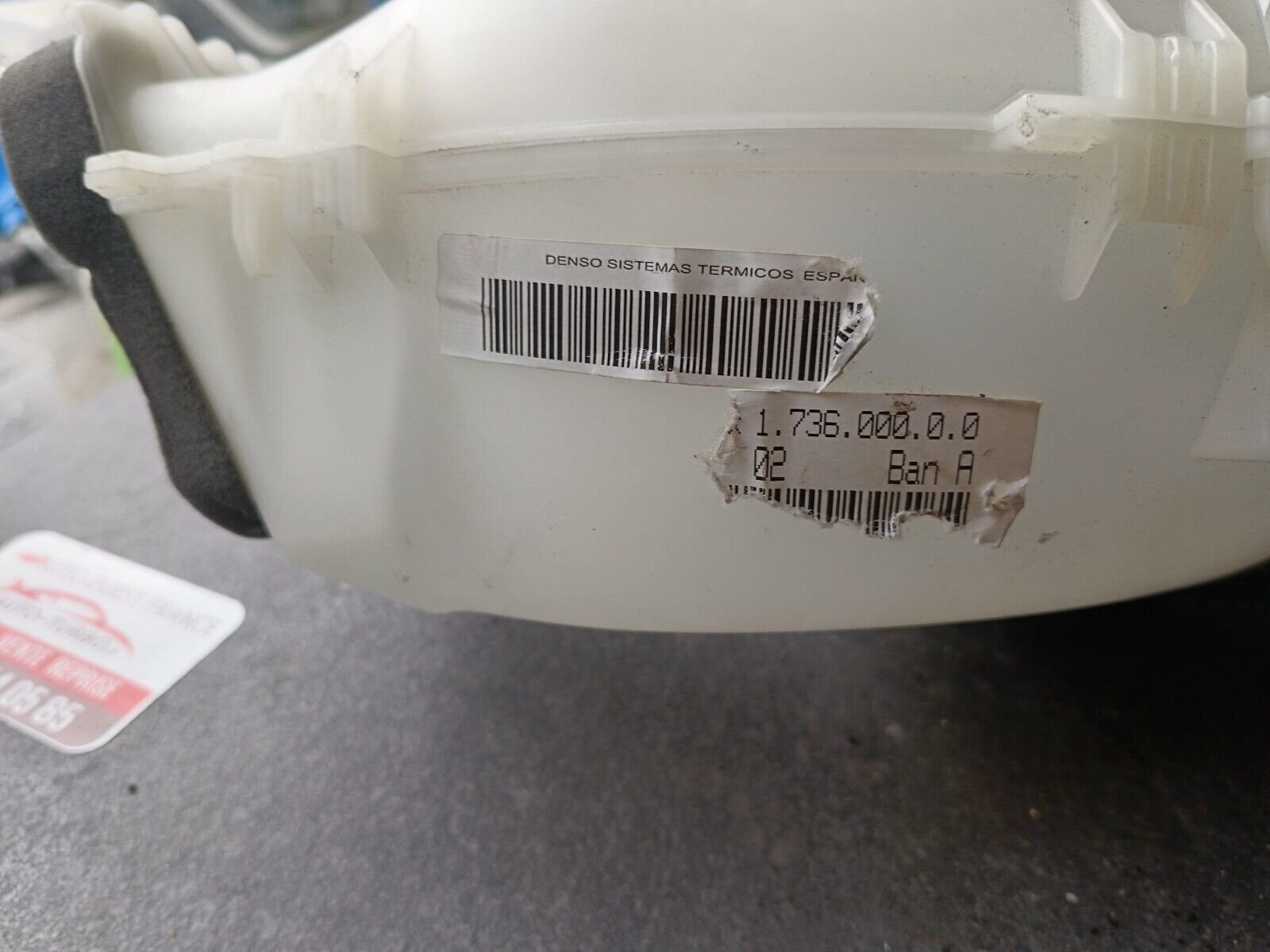 MOTEUR VENTILATEUR CHAUFFAGE AVANT GAUCHE CITROEN C4 PICASSO RFERENCE: 173610100