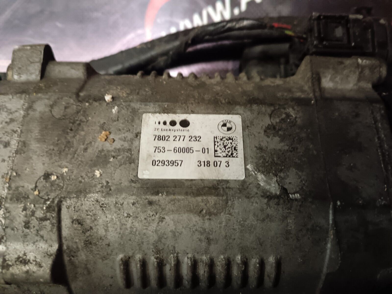 CREMAILLERE ASSISTEE BMW SERIE1 REFERENCE: 7788678