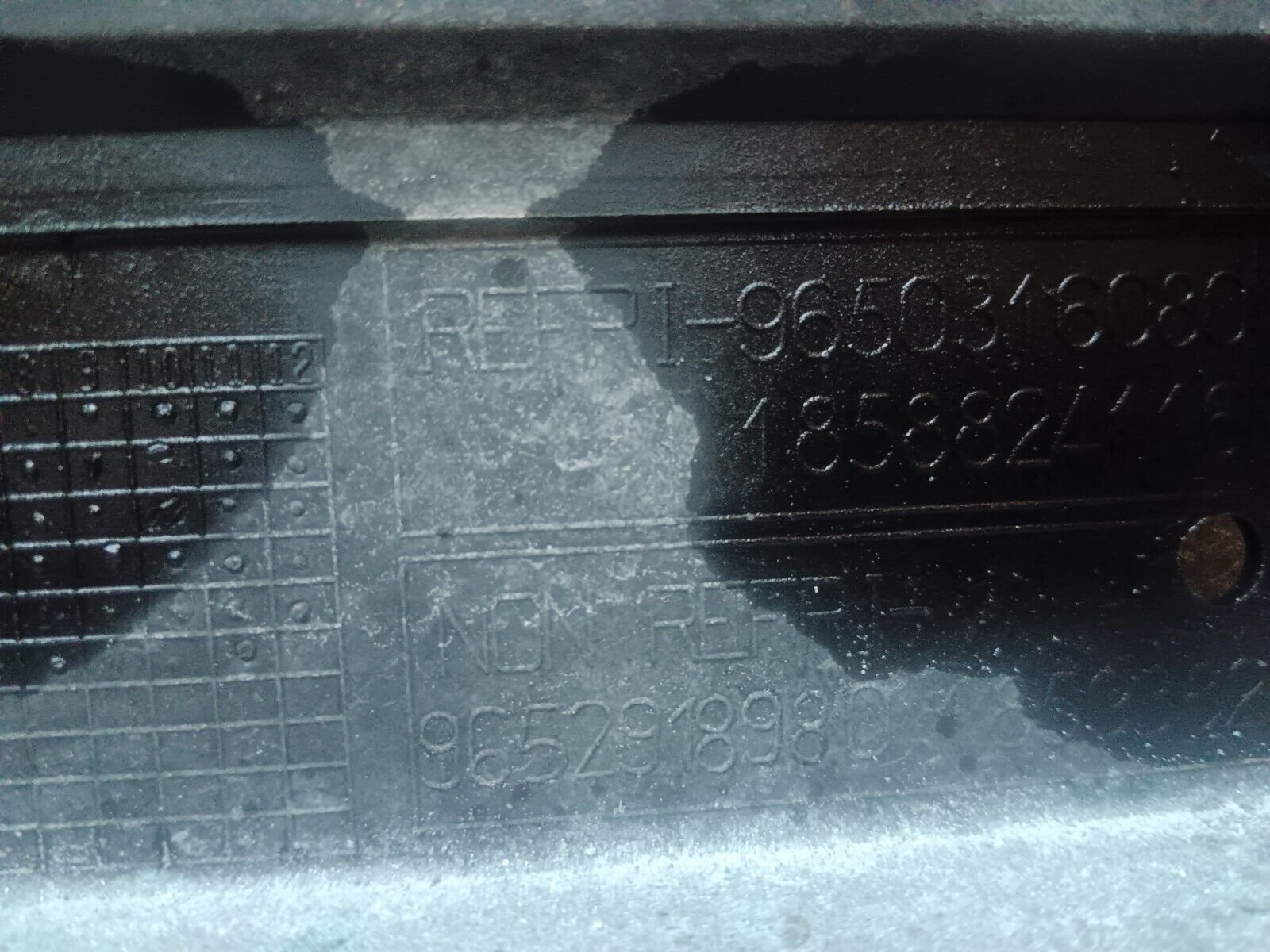 SUPPORT RADIATEUR CITROEN C4 1.6VTI REFERENCE:9650316080