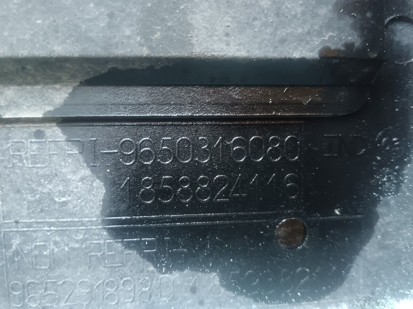 SUPPORT RADIATEUR CITROEN C4 1.6VTI REFERENCE:9650316080