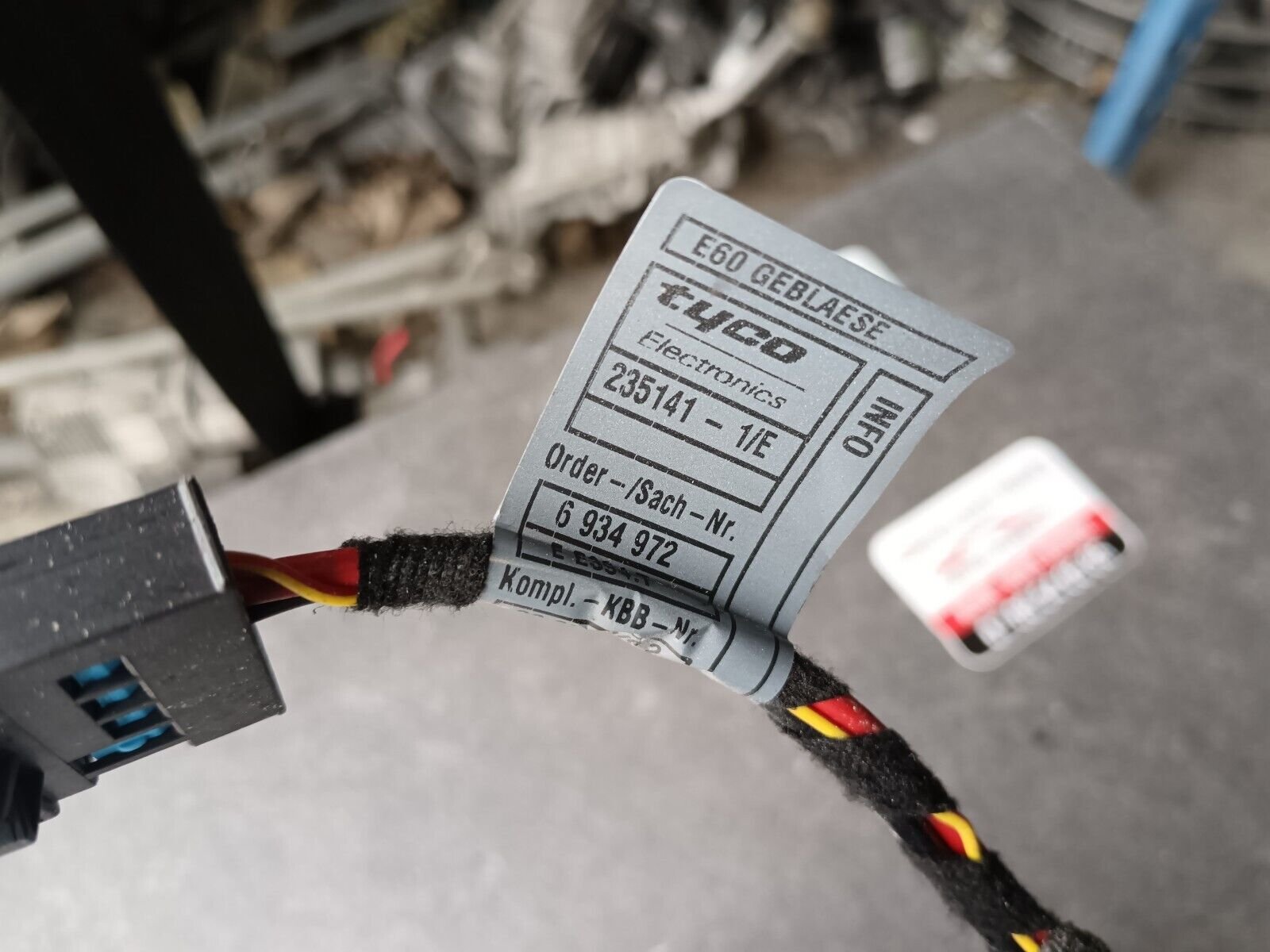 MOTEUR VENTILATEUR CHAUFFAGE BMW 525D E60, E63 REFERENCE: 67326988425