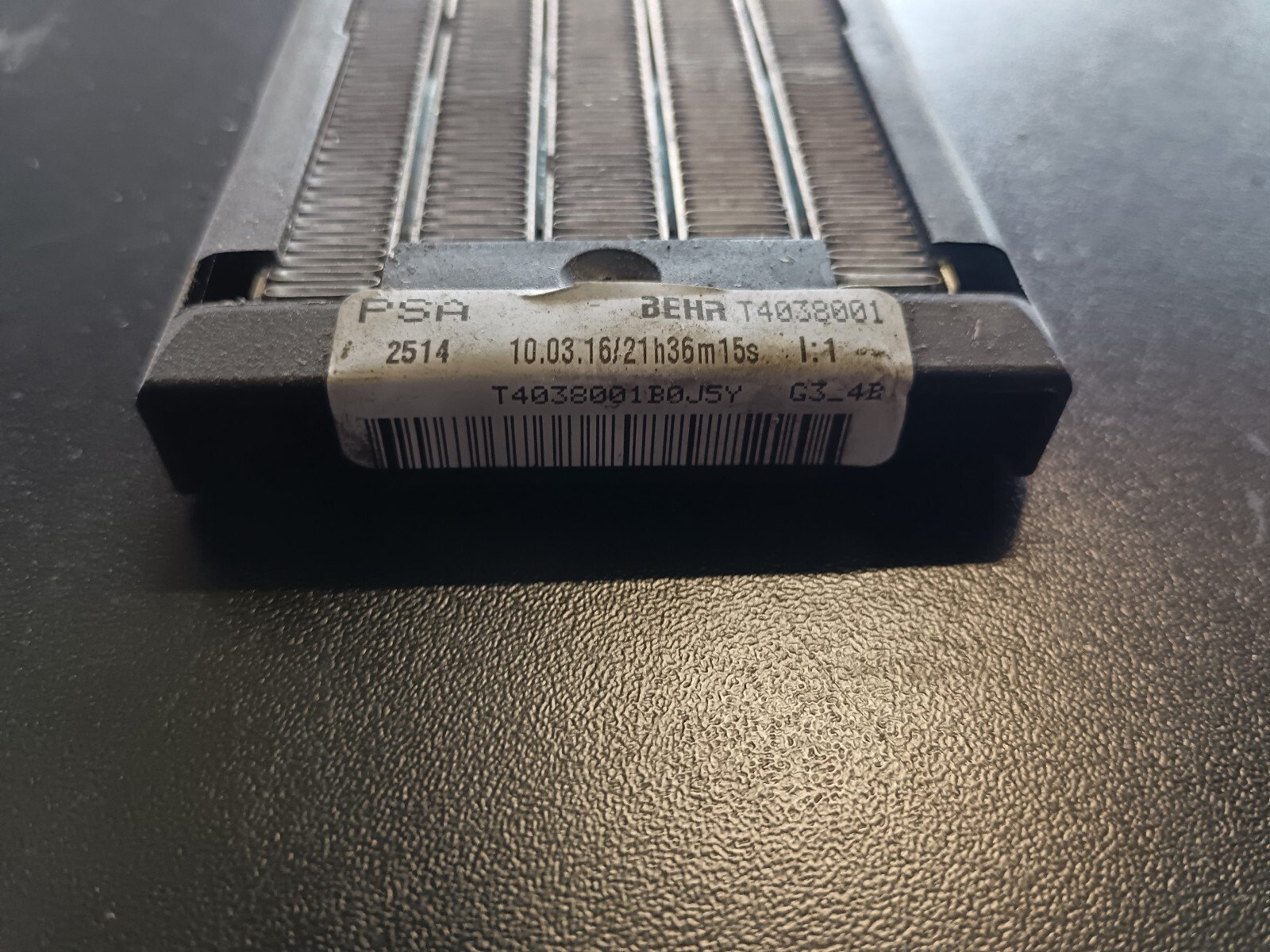 RESISTANCE CHAUFFAGE PEUGEOT 308 II SW REFERENCE: T4038001