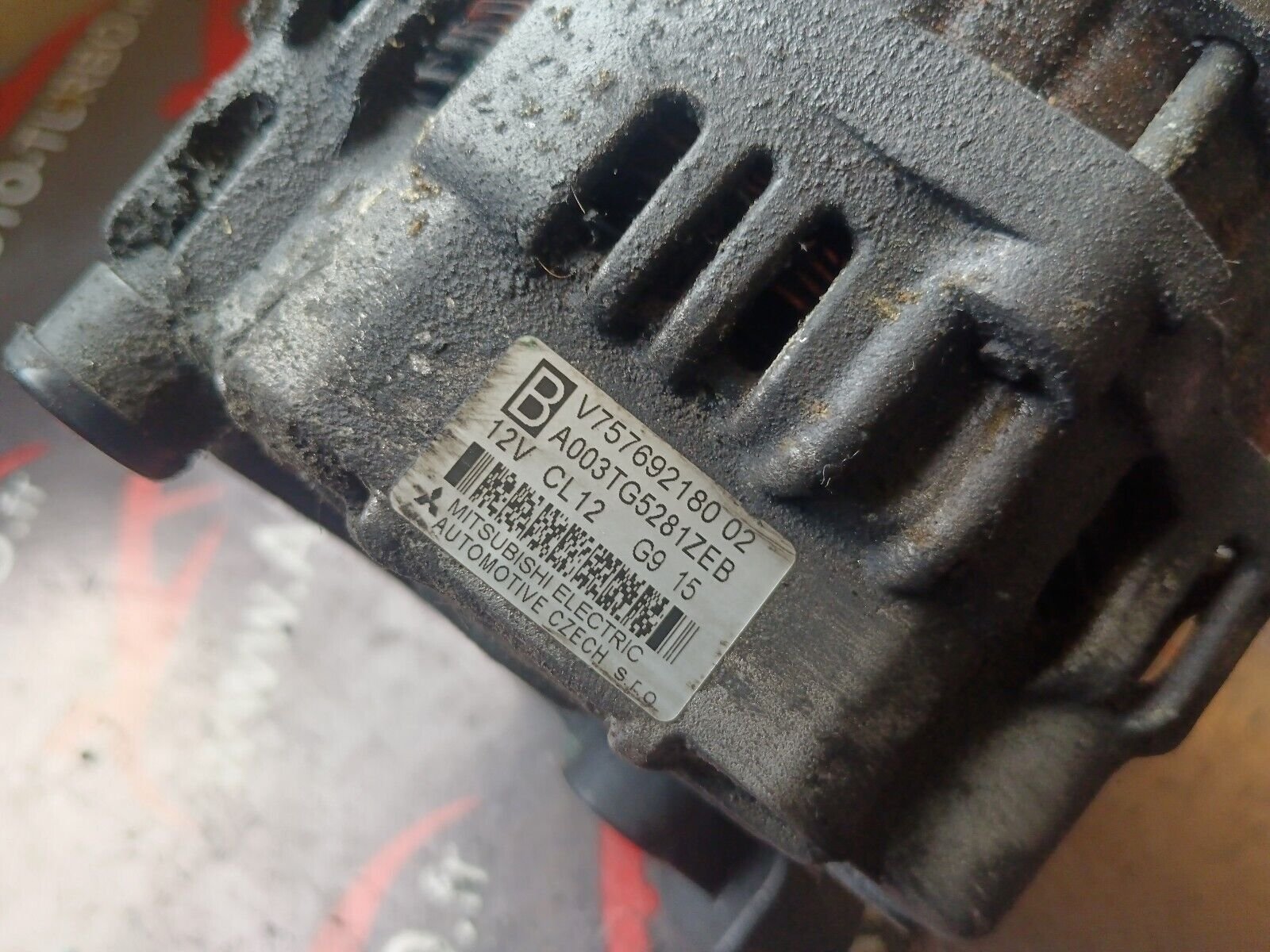 ALTERNATEUR CITROEN C4 1.6VTI 90CH REFERENCE: V757692180