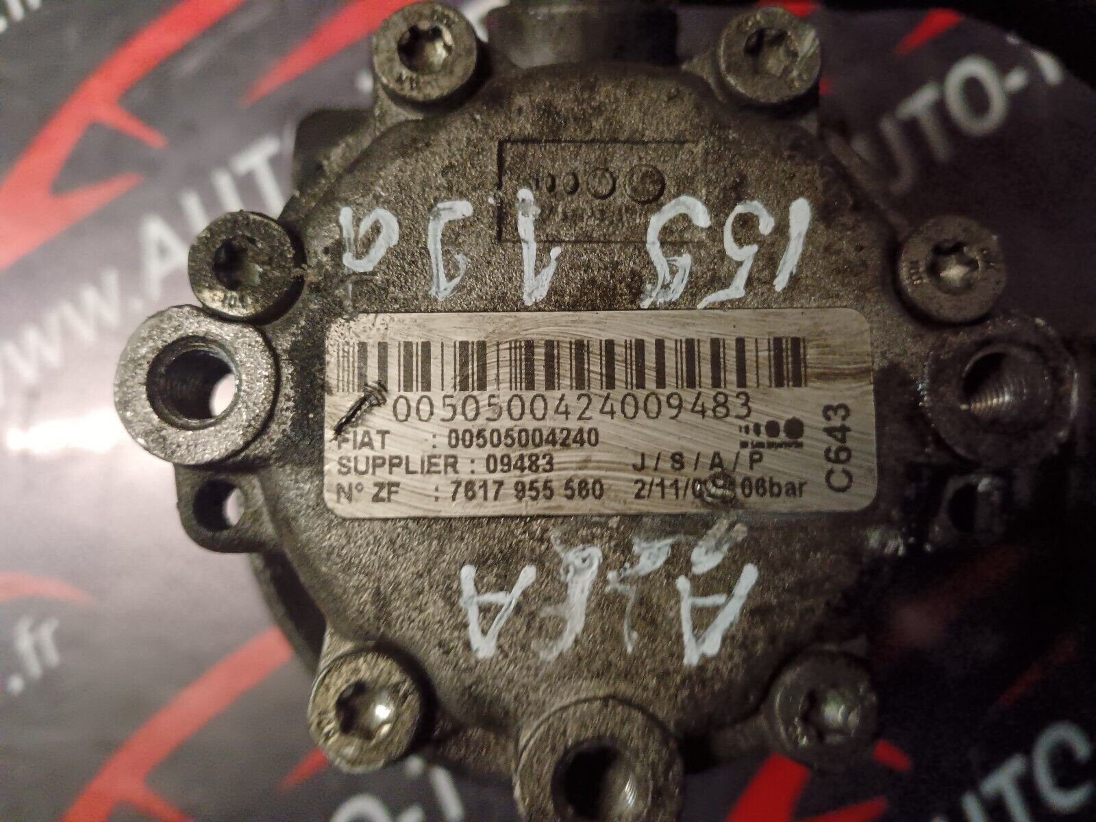 POMPE DE DIRECTION ALFA ROMEO 159 REFERENCE: 7617955560