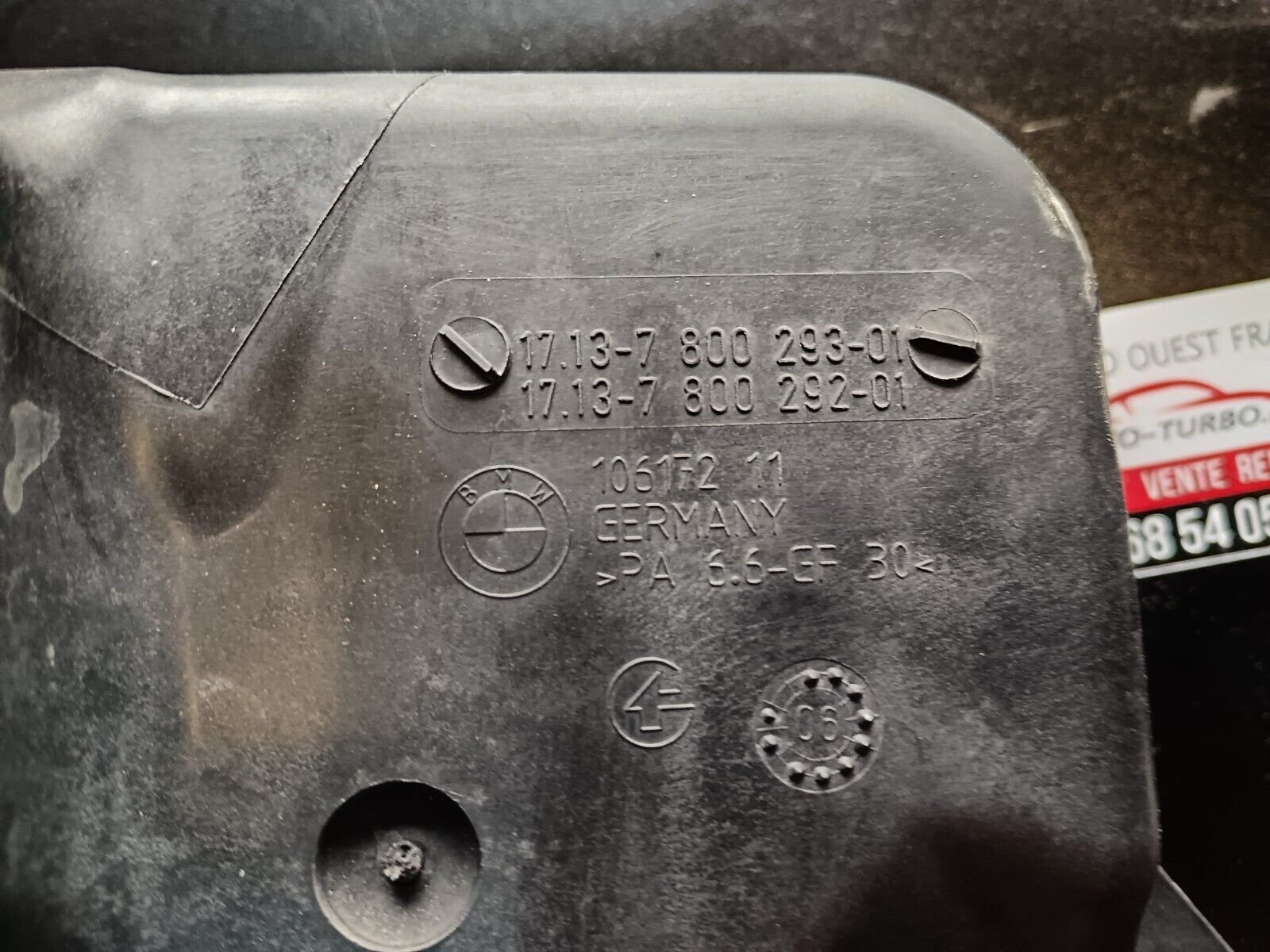 VASE D'EXPANSION DE LIQUIDE DE REFROIDISSEMENT BMW E60 REFERENCE: 17137800293