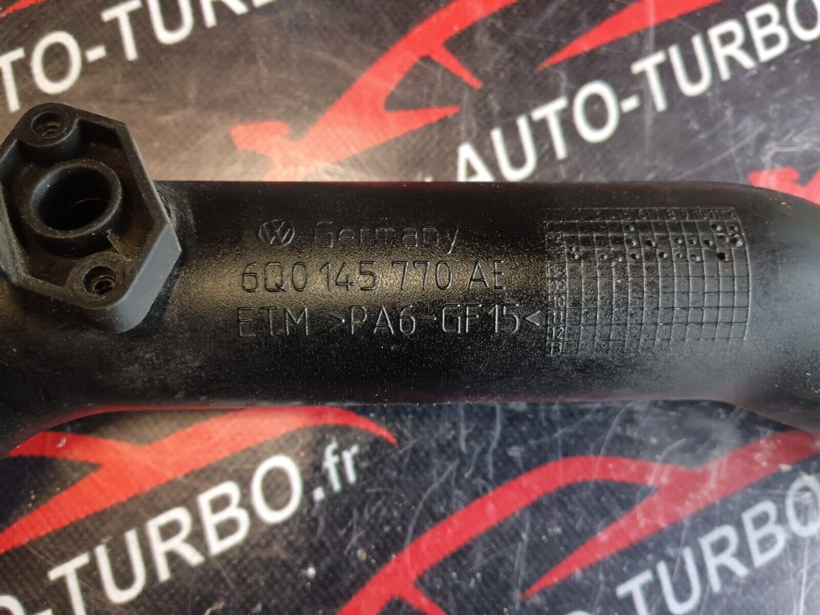 TUYAU D'ADMISSION D'AIR VOLKSWAGEN POLO 1.4TDI 70CH REFERENCE: 6Q0145770AE