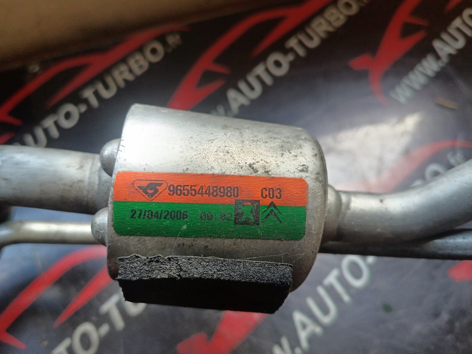 TUYAU DURIT CLIMATISATION PEUGEOT 207 1.4HDI REFERENCE: 9655448980