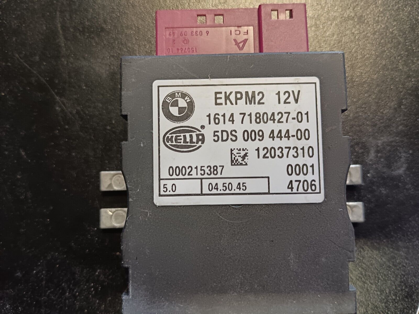 COMMANDE POUR POMPE A CARBURANTE BMW 525D E60 REFERENCE:16147180427