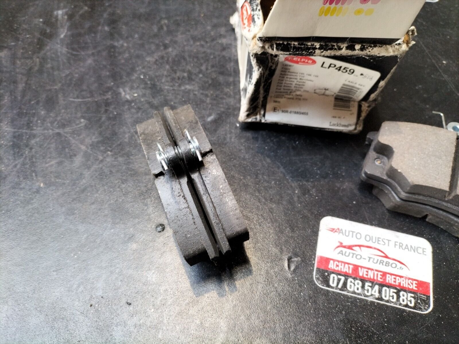 PLAQUETTES DE FREIN AVANT ALFA FIAT LANCIA DELPHI LP459