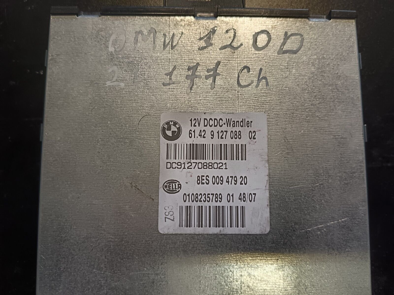 MODULE ELECTRONIQUE BMW 120D 177CH REFERENCE: 6142912708802