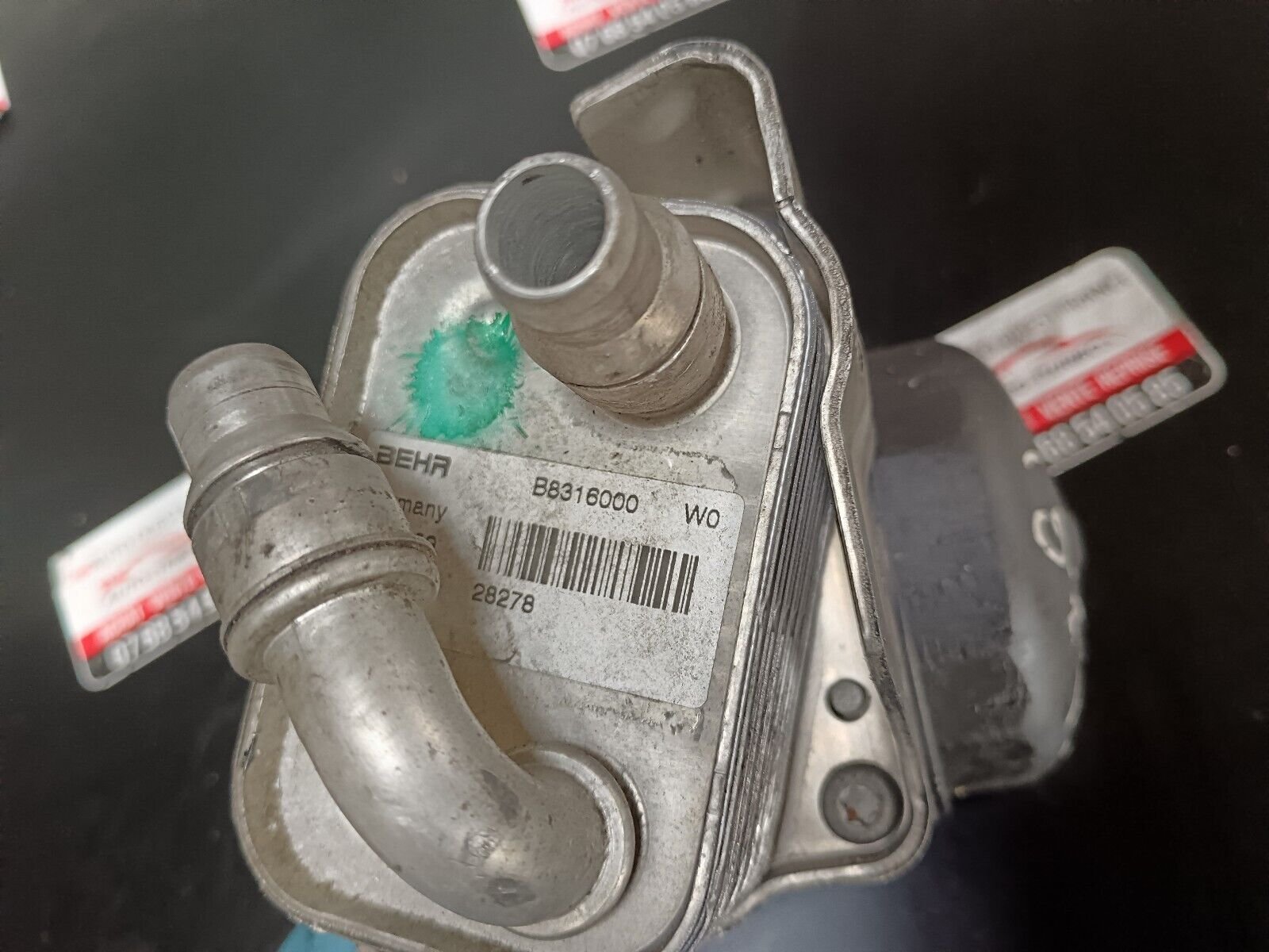 REFROIDISSEUR FILTRE A HUILE BMW 116 122CH REFERENCE: B8316000