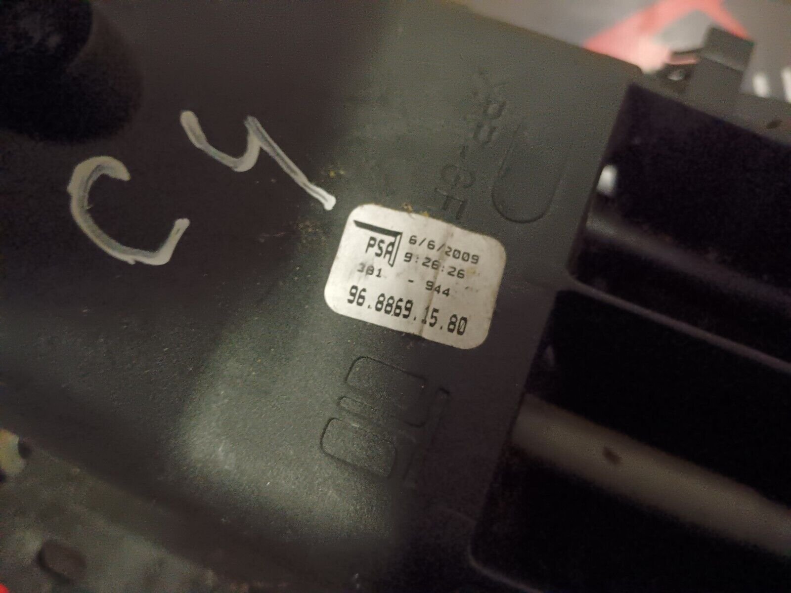 LEVIER DE VITESSES CITROEN C4 REFERENCE: 9688691580