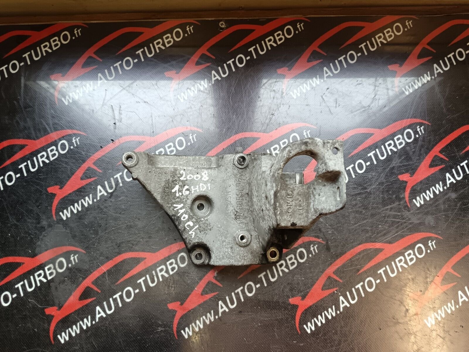 SUPPORT ALTERNATEUR PEUGEOT 2008 1.6HDI 110CH REFERENCE: 9675508280