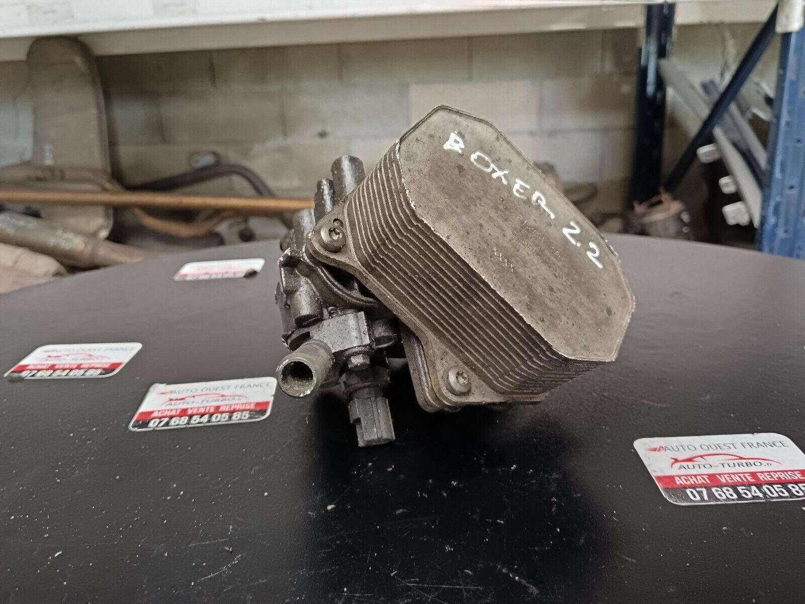 REFROIDISSEUR FILTRE A HUILE BOXER JUMPER DUCATO 2.2HDI REFERENCE: 6C1Q6B624AC