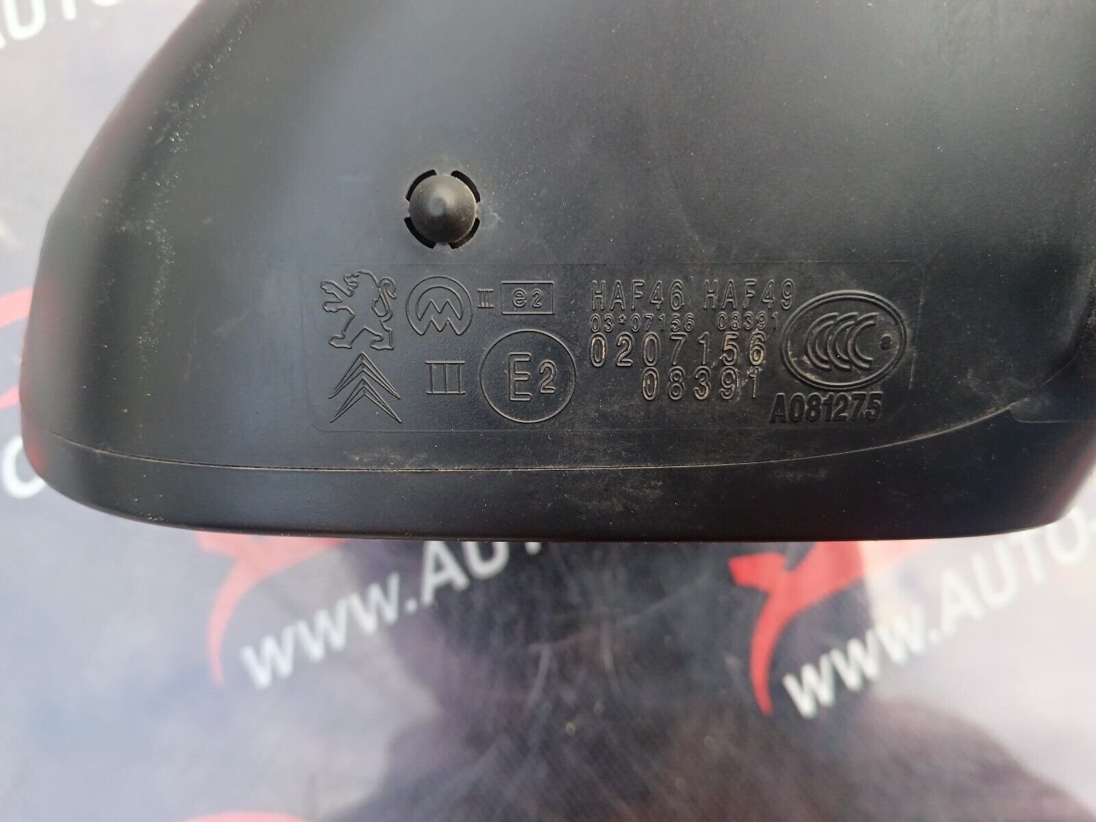 RETROVISEUR DROIT CITROEN C3, C5, DS3 REFERENCE: 0207156