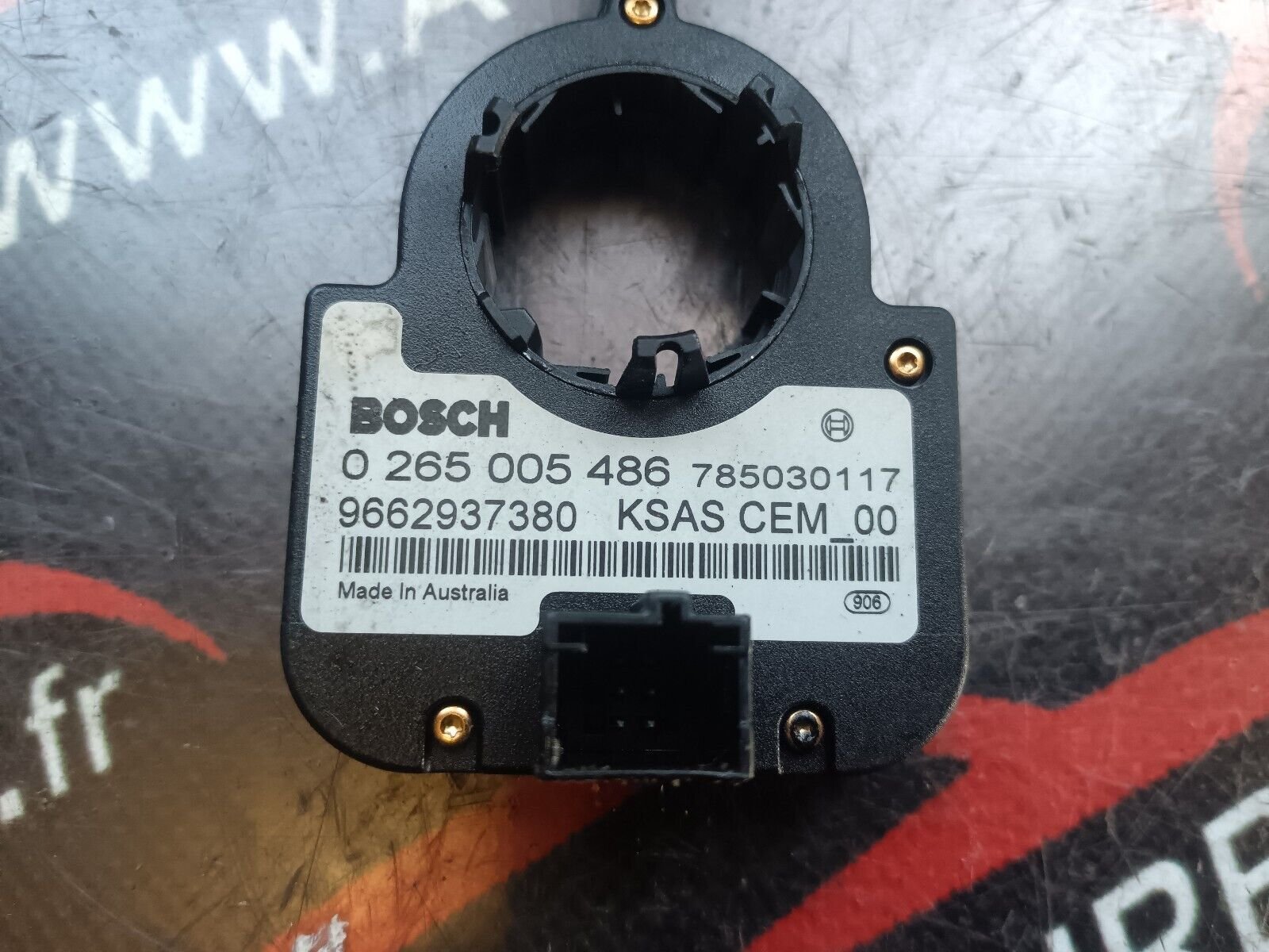 CAPTEUR D'ANGLE DE BRAQUAGE PICASSO 1.6HDI 110CH REFERENCE: 9662937380