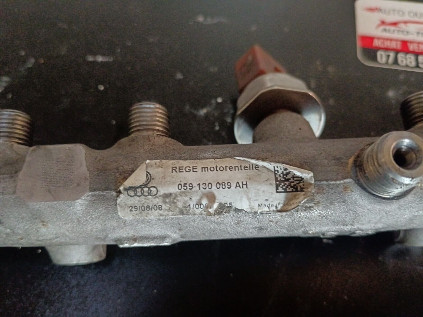 RAMPE INJECTION AUDI 3.0TDI 240CH REFERENCE: 059130089AH