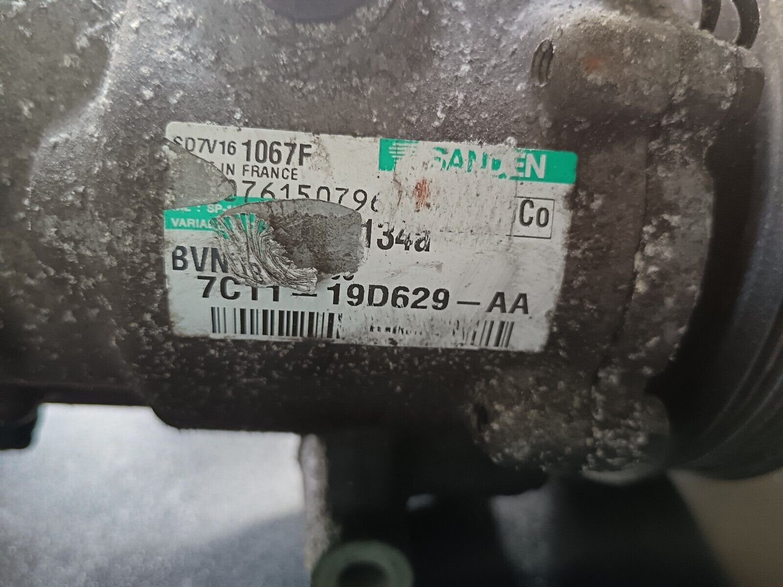 COMPRESSEUR DE CLIMATISATION BOXER, JUMPER 2.2HDI 110CH REFERENCE:9676552680