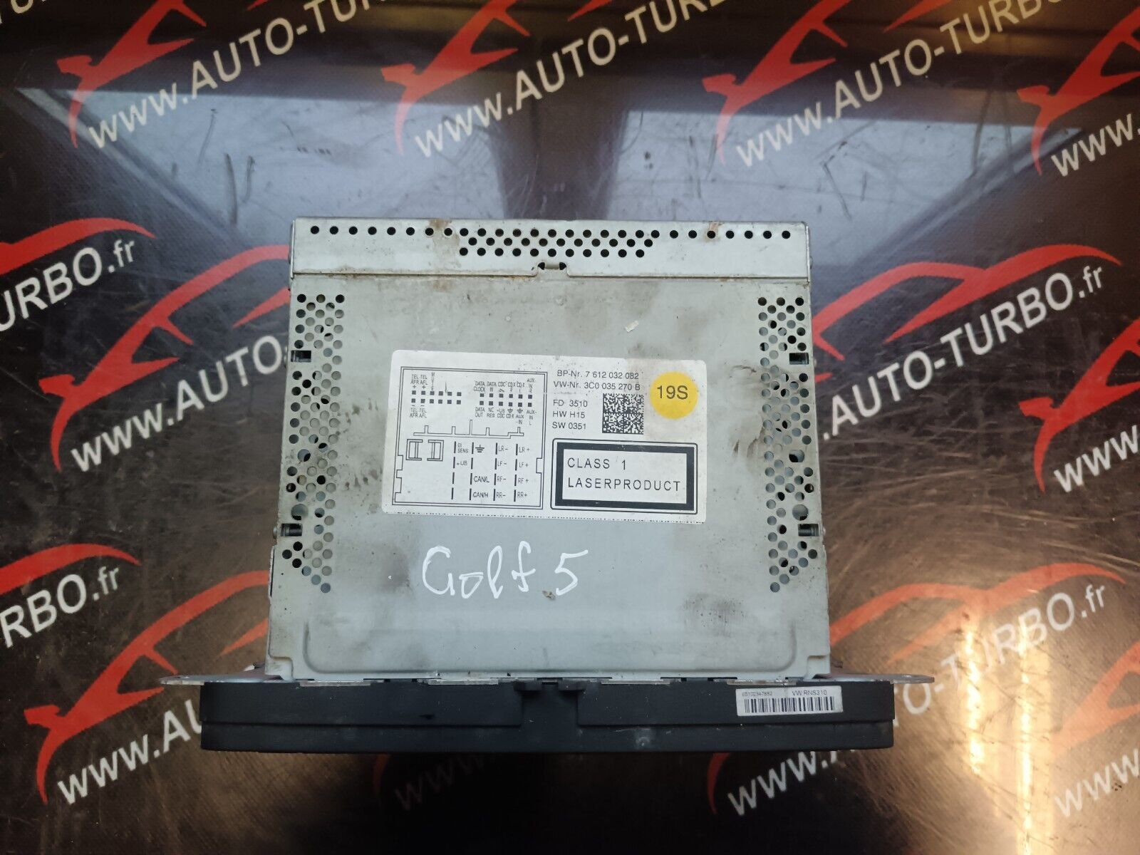 AUTORADIO VOLKSWAGEN GOLF POLO  GPS 7612032082
