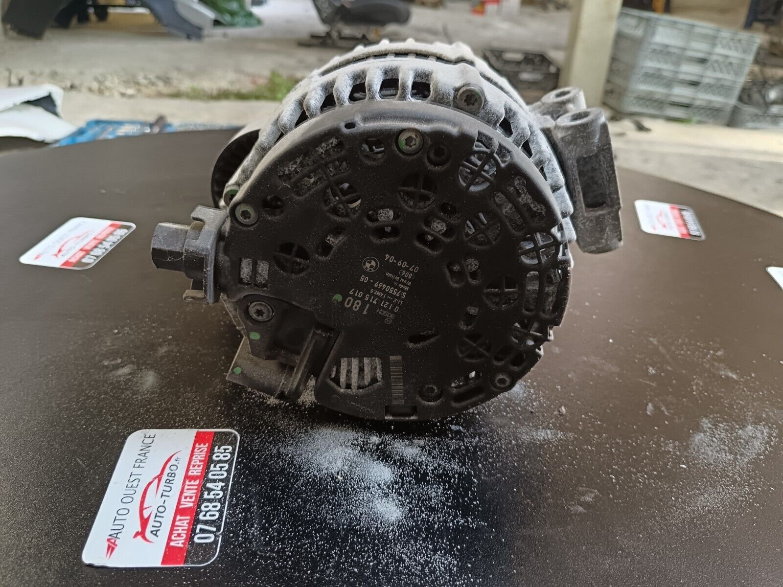 Alternateur ￼BMW SERIE 1 E81 E87 1.6 122CH REFERENCE: 0121715017