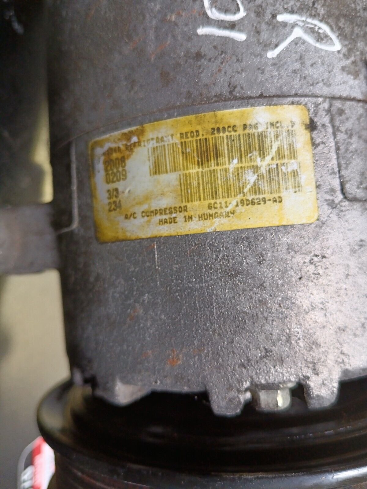 COMPRESSEUR DE CLIMATISATION BOXER, JUMPER 2.2HDI REFERENCE:9676552680