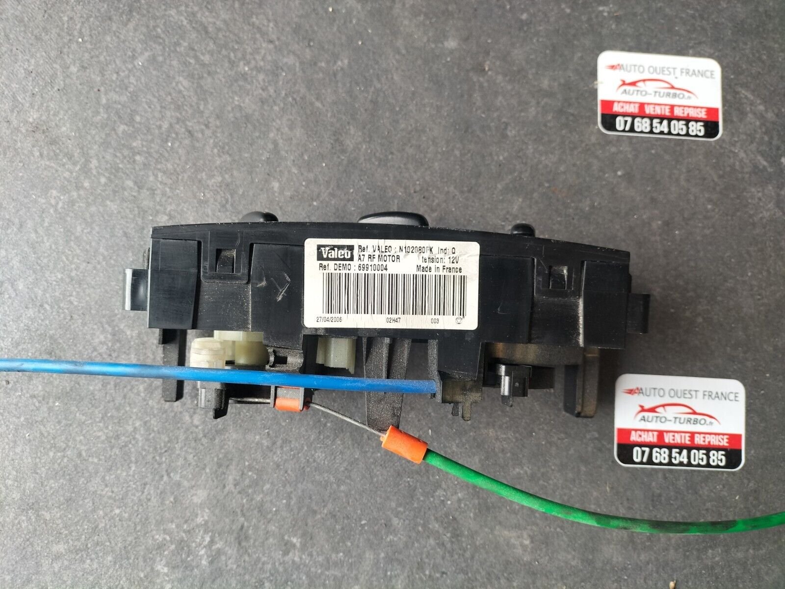 UNITE COMMANDE CLIM/CHAUFFAGE PEUGEOT 207 69910004