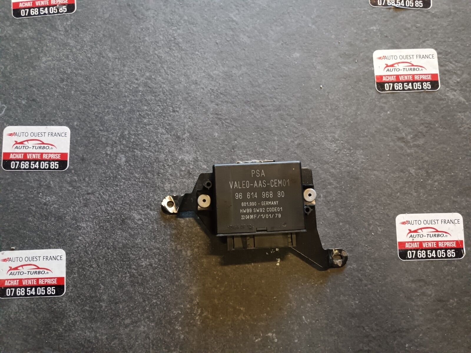 CALCULATEUR RADAR RECUL PEUGEOT 207 1.4 HDI REFERENCE: 9661496880