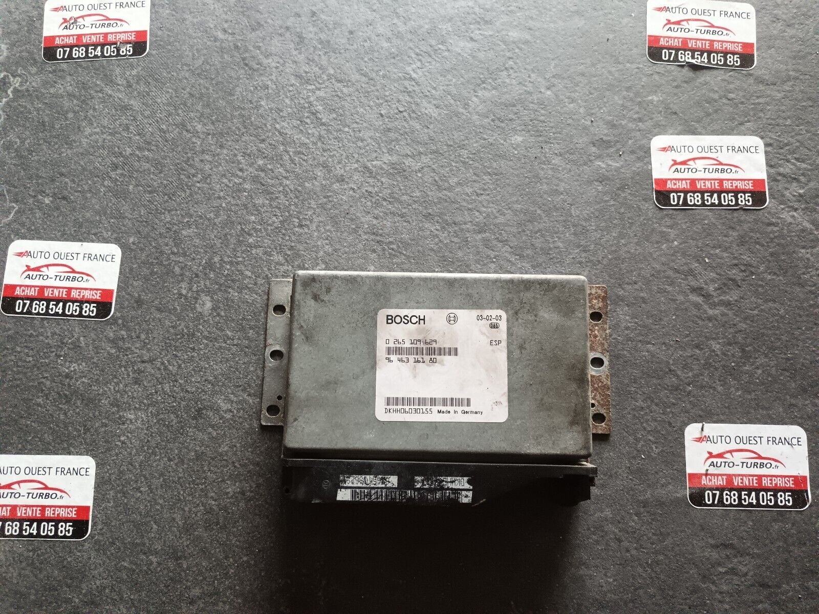 CALCULATEUR PEUGEOT 607 REFERENCE: 9646316180