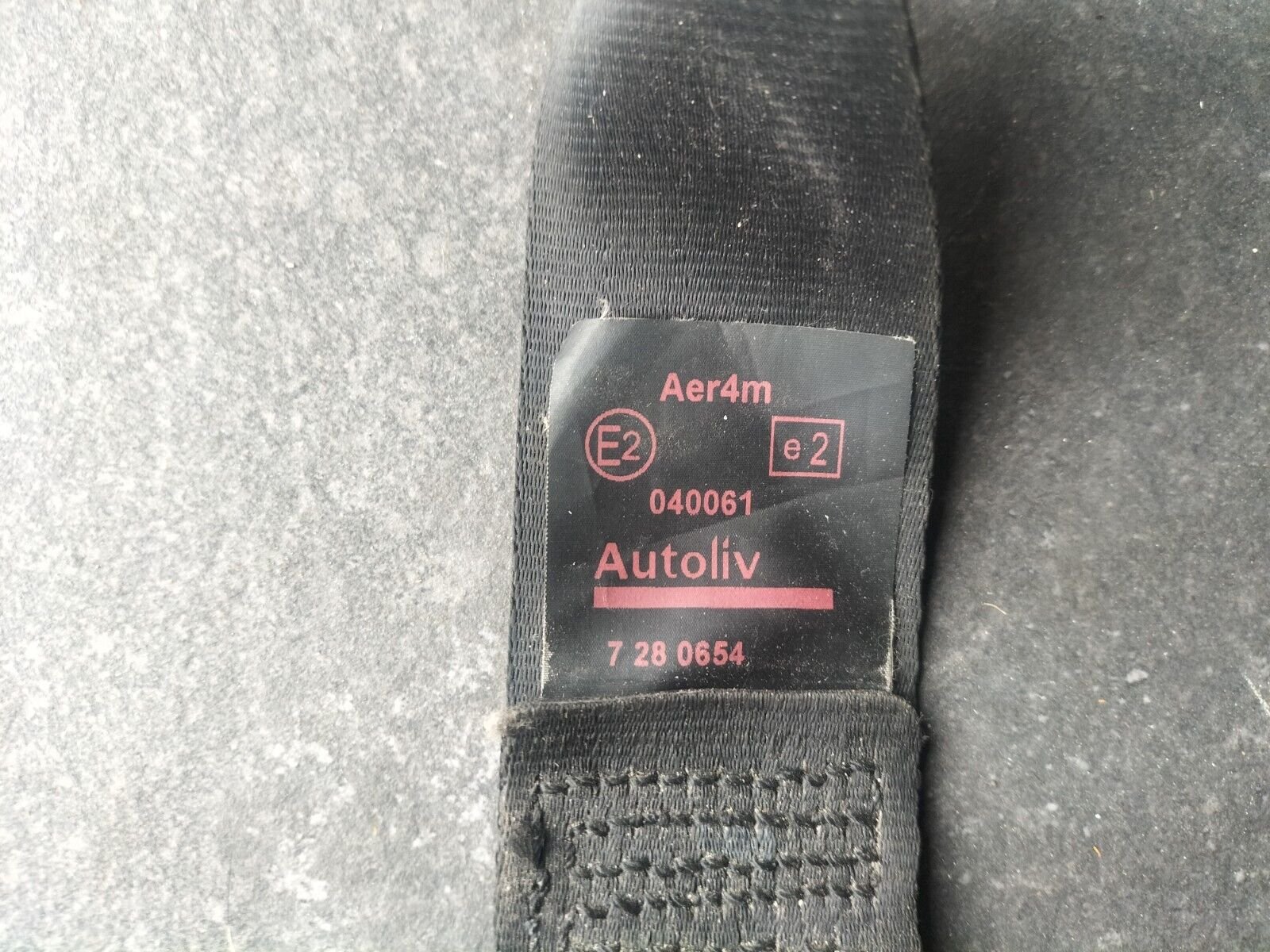 CEINTURE DE SECURITE ARRIERE GAUCHE PEUGEOT 308 PHASE 1 96812534XX