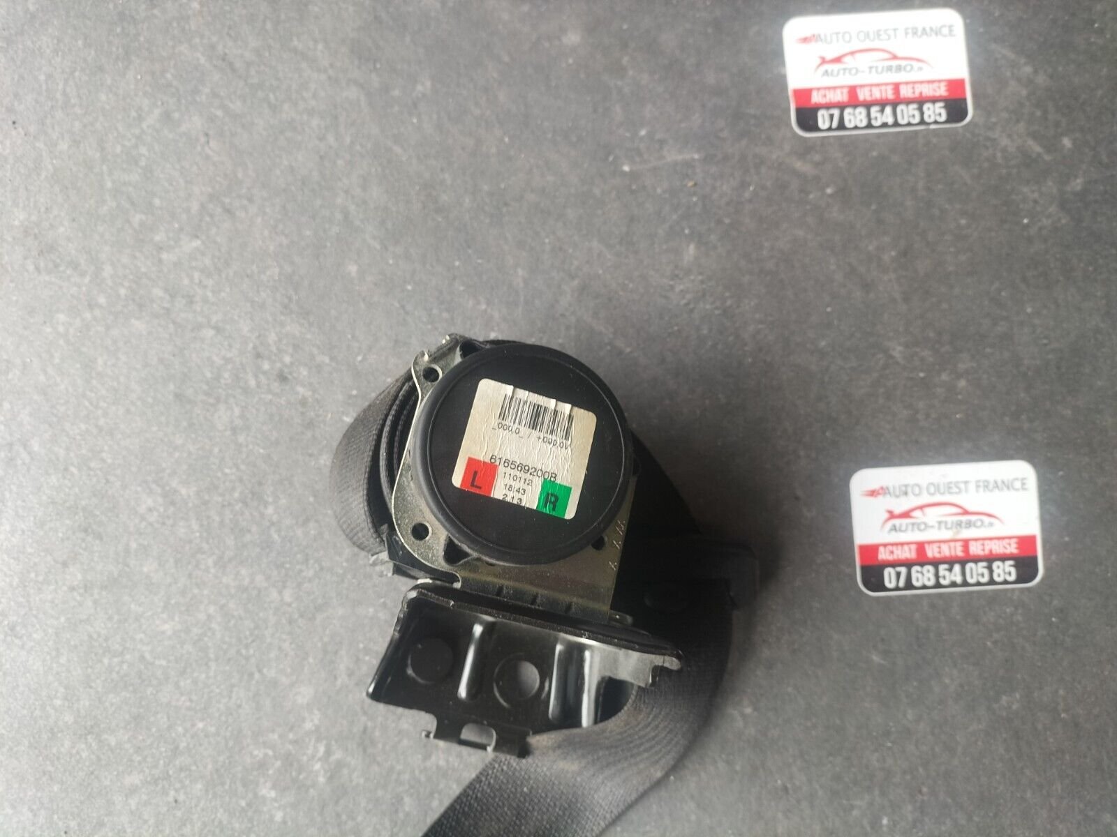 CEINTURE DE SECURITE ARRIERE  GAUCHE OPEL ASTRA J 616569200B