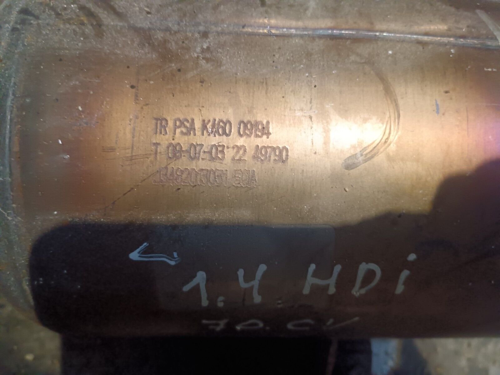 CATALYSEUR PSA 1.4HDI 70CH K460