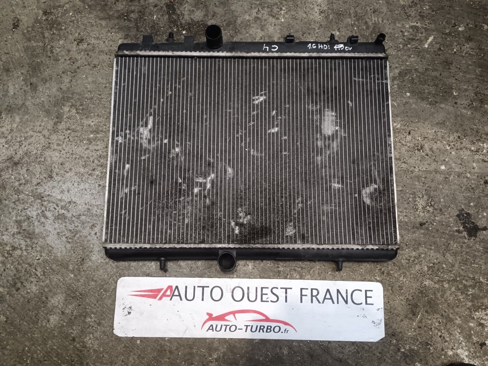 RADIATEUR CLIMATISATION CITROEN C4 1.6HDI 90CH REFERENCE: 9680533480
